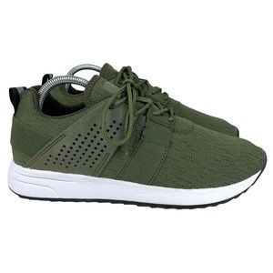 CHAMPION C9 CUSHION FIT GREEN AND WHITE LACE UP SNEAKERS WOMEN’S SIZE 10